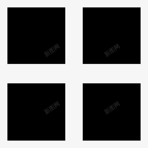 网格webframe用户界面图标svg_新图网 https://ixintu.com ui设计 webframe 实体还原法 技术 正方形 用户界面 用户界面设计 网格