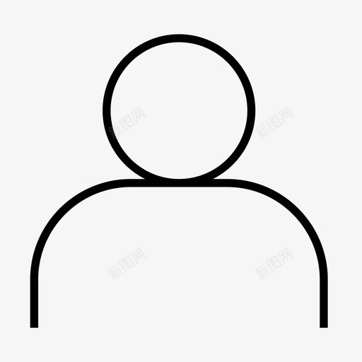 用户市场到购物者图标svg_新图网 https://ixintu.com 买家 人 头 市场到 普通人 用户 男人 脸 购物者 顾客
