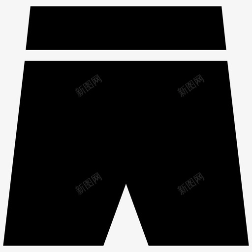 采购产品短裤游泳短裤图标svg_新图网 https://ixintu.com 宽松 时装 服装 泳衣 游泳 短裤 衣服 裤子 采购产品短裤