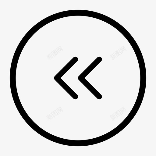 回放youtube观看图标svg_新图网 https://ixintu.com ui youtube 回放 回放按钮 媒体播放器 播放器 电影 观看 视频 返回 音乐 音频播放器