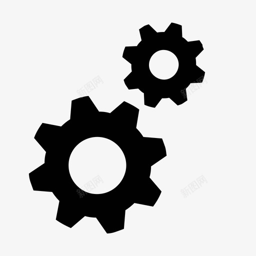 设置首选项位置图标svg_新图网 https://ixintu.com 位置 操作 数字数据 更改 机器 自定义 设置 选择 首选项 默认值 齿轮