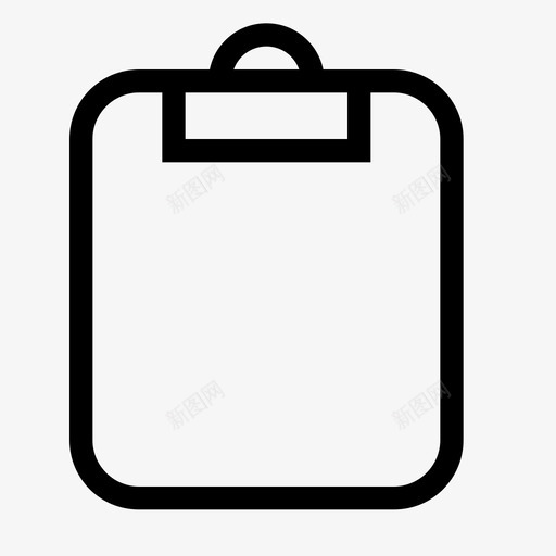 剪贴板标签装饰品图标svg_新图网 https://ixintu.com 剪贴板 材料设计图标灯 标志 标签 装饰品 邮件槽