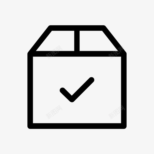 电子商务成功购物图标svg_新图网 https://ixintu.com 交货 信封 包裹 完成 成功 电子商务 电子商务概述 购物 运输