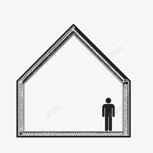 绝缘框架图标svg_新图网 https://ixintu.com 框架 绝缘
