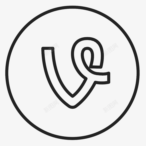 藤图标svg_新图网 https://ixintu.com 藤