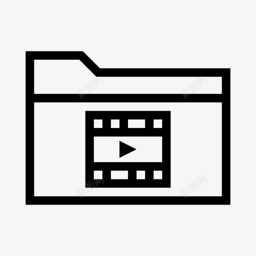 视频文件夹已保存已录制图标svg_新图网 https://ixintu.com 位置 已保存 已录制 已组织 电影 胶片 视频文件夹 角度文件文件夹 集合
