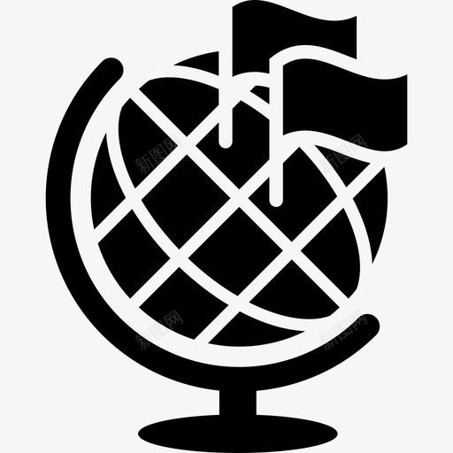环球旅行景点图标svg_新图网 https://ixintu.com 全球 圆形 地点 地理 弗罗拉尔 旅行 景点 环球 球体 目的地