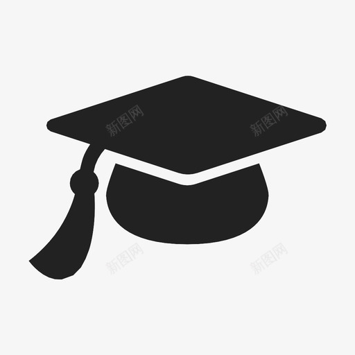 学历学位文凭图标svg_新图网 https://ixintu.com 大学 学习 学位 学历 学校 学生 帽子 文凭 毕业