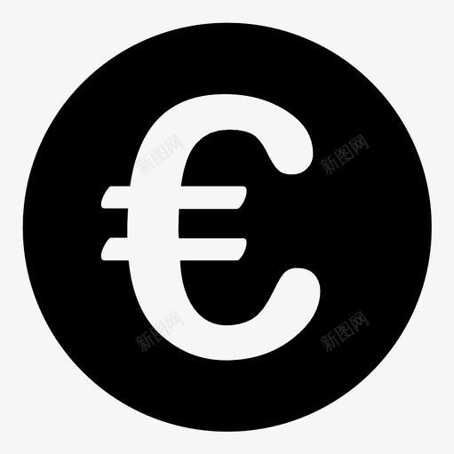欧元硬币黄金收入图标svg_新图网 https://ixintu.com 价格 储蓄 利率 富人 投资 支付 收入 欧元硬币 货币 黄金