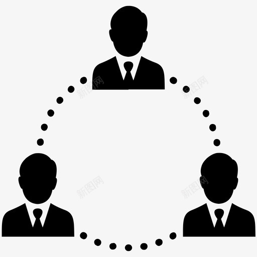 业务团队团队人员图标svg_新图网 https://ixintu.com 业务团队 人员 公司 商人 商务人员 商务电子商务 团队 组织