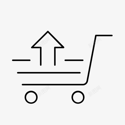 购物车杂货店市场图标svg_新图网 https://ixintu.com 从购物车上取下 出售 市场 杂货店 电子商务 移除物品 购物车 超市