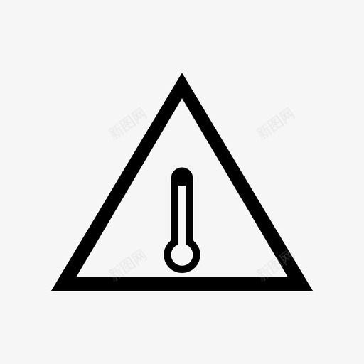 高温安全符号图标svg_新图网 https://ixintu.com 安全符号 高温