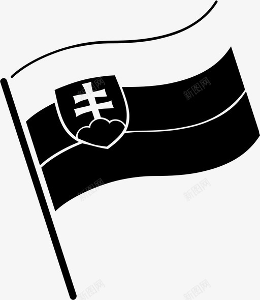 斯洛伐克国旗符号代表图标svg_新图网 https://ixintu.com 代表 国家国旗 国家符号 国籍 地点 斯洛伐克国旗 欧洲国旗 符号