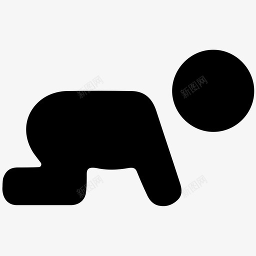 幼儿个人资料简单的人图标svg_新图网 https://ixintu.com 个人资料 人物实心图标 人的类型 帐户类型 幼儿 用户头像 用户帐户 简单的人