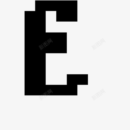 磅现金货币图标svg_新图网 https://ixintu.com 像素化 像素字母7 x高 标记 现金 磅 磅符号 货币