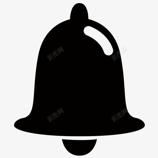 铃声闹钟警报图标svg_新图网 https://ixintu.com 基本移动和网络图标 警报 通知 铃声 闹钟