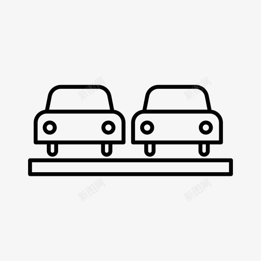 停车场汽车出租车图标svg_新图网 https://ixintu.com 交通 停车场 出租车 房地产便利设施 旅游 汽车