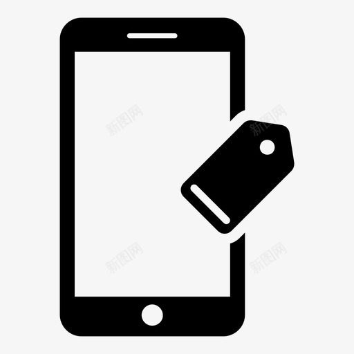 移动产品标签商店标签标签图标svg_新图网 https://ixintu.com 产品标签 价格标签 商店标签 新标签 智能手机 标签 移动产品标签 移动购物 购物标签