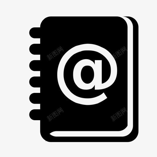 联系人簿电话在线图标svg_新图网 https://ixintu.com at标志 web 在线 基本使用符号 日记 电子邮件地址 电话 目录 联系人簿
