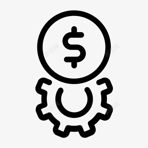 付款设置选择付款选项图标svg_新图网 https://ixintu.com 付款设置 付款选项 商业和搜索引擎优化概述 美元 装备 财务 货币 选择