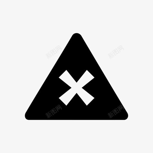 刺激性安全标志图标svg_新图网 https://ixintu.com 刺激性安全标志