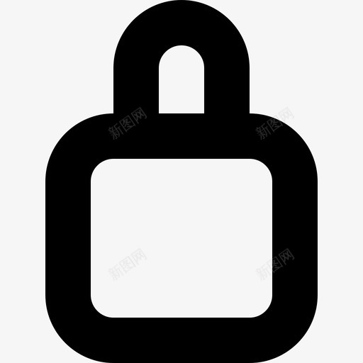 锁螺栓关闭图标svg_新图网 https://ixintu.com 使安全 保持器 关闭 大行程 安全 挂锁 螺栓 锁