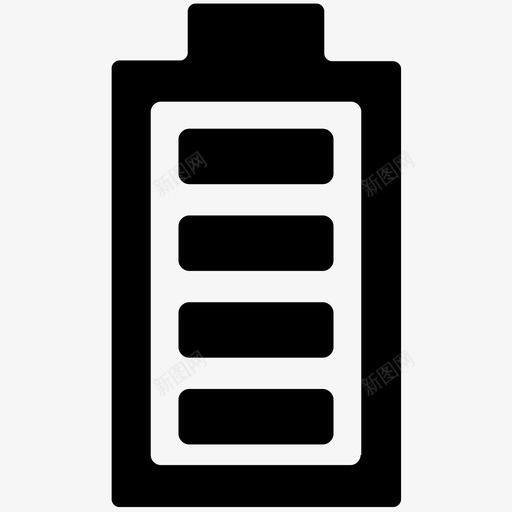电池电量水平充满电图标svg_新图网 https://ixintu.com 充满电 电池 电池充满电 电池充电 电池充电水平 电池充电状态 电池状态 电池电量 电量水平