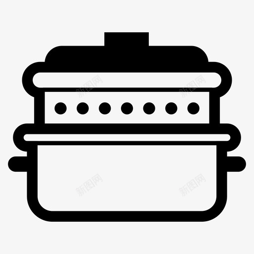 采购产品蒸笼水壶食物图标svg_新图网 https://ixintu.com 水壶 炊具 烘焙 煮沸 电器 蔬菜蒸笼 采购产品蒸笼 食物