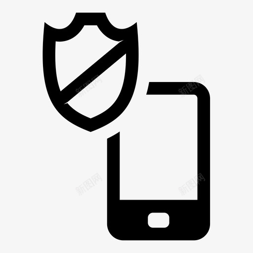 智能手机手机安全网络安全图标svg_新图网 https://ixintu.com 安全 屏蔽 手机安全 手机锁 智能手机 智能手机安全 网络安全 防护