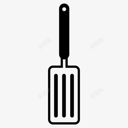 采购产品抹刀工具特纳图标svg_新图网 https://ixintu.com 厨房 器具 工具 开槽铲 炊具 烹饪器具 烹饪工具 特纳 翻转 采购产品抹刀 食物