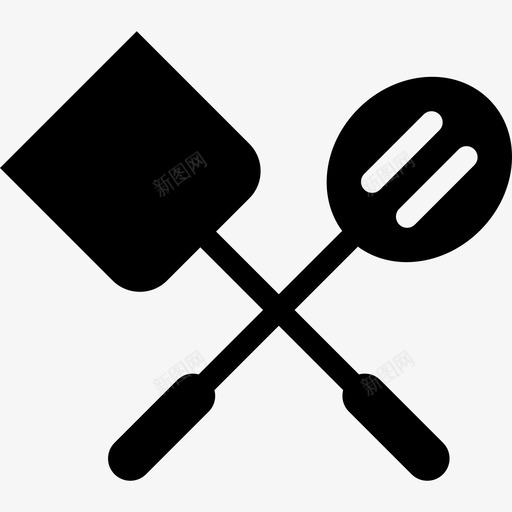 采购产品抹刀烹饪锅图标svg_新图网 https://ixintu.com 厨房 厨房工具 烹饪 烹饪匙 特纳 采购产品抹刀 锅