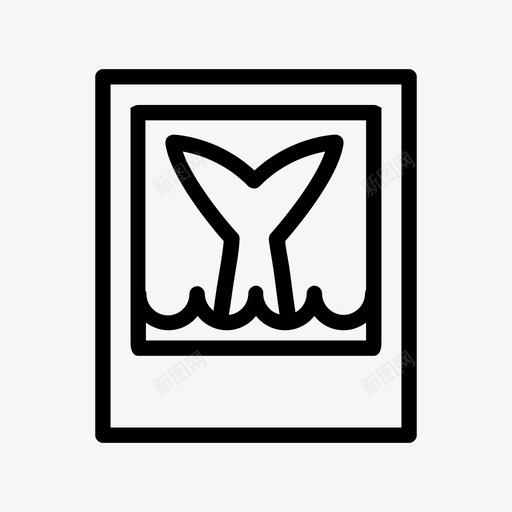 摄影鲸鱼海浪图标svg_新图网 https://ixintu.com 假期 图片 夏天 夏季图标 摄影 旅行 水 海洋 海浪 海边 鲸鱼