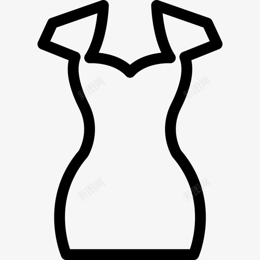 采购产品衬衫女装返校节礼服图标svg_新图网 https://ixintu.com 女式衬衫 女装 妇女日礼服 服装 束腰外衣 衣服 返校节礼服 采购产品衬衫