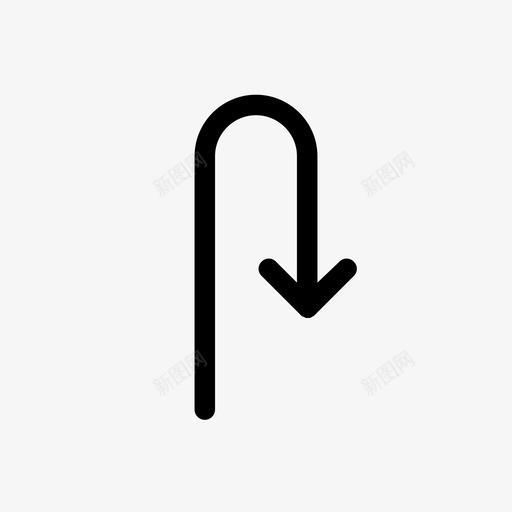 箭头往南上下图标svg_新图网 https://ixintu.com u转 上下 反转 往南 掉头 方向 欢迎来到箭头之地 箭头 返回