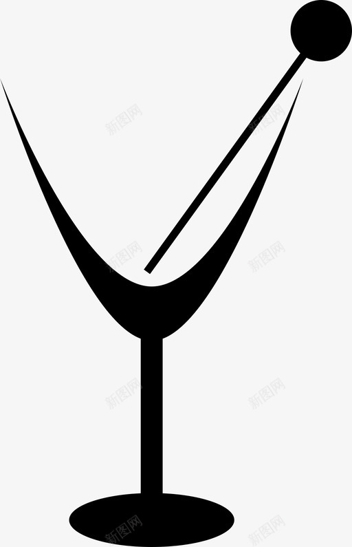 玻璃杯葡萄酒倒酒图标svg_新图网 https://ixintu.com 倒酒 填充 搅拌器 搅拌棒 混合 玻璃杯 空 葡萄酒 饮料 鸡尾酒