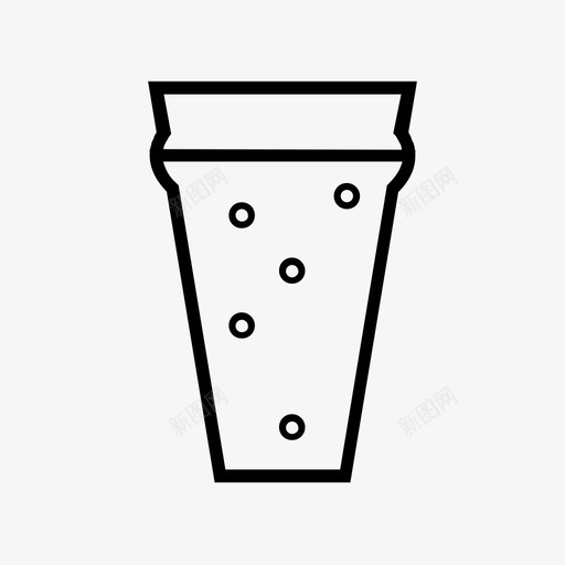 啤酒汽水一杯啤酒图标svg_新图网 https://ixintu.com 一杯啤酒 啤酒 啤酒杯 气泡 汽水 碳酸化 酒吧 饮料 高等教育