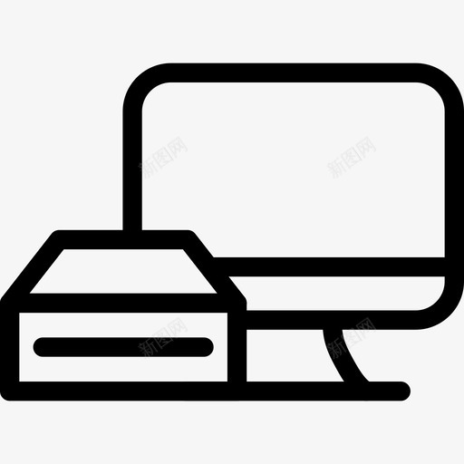 家庭影院电视音响图标svg_新图网 https://ixintu.com lcd led 娱乐 客厅 家庭影院 演出 电视 音响