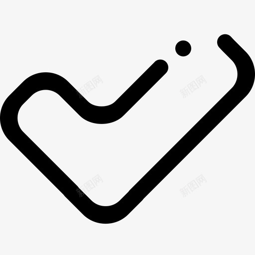 勾选成功正确图标svg_新图网 https://ixintu.com 勾选 可接受 好 成功 收到 无关紧要 是 正确