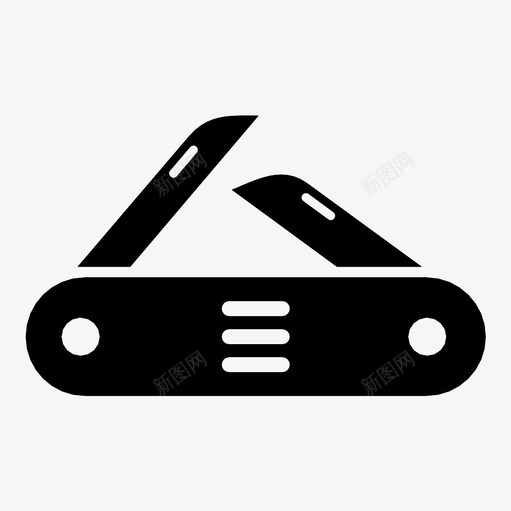 小刀服务设置图标svg_新图网 https://ixintu.com 小刀 工具 户外 服务 瑞士军刀 瑞士刀 生存 解决方案 设置 通用