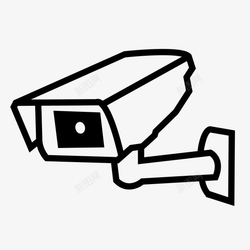 保安摄像机视频监控安全图标svg_新图网 https://ixintu.com 保安 保安摄像机 安全 视频监控 远程监控 闭路电视 闭路电视监控