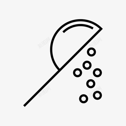 量匙汤匙补充剂图标svg_新图网 https://ixintu.com 健身 汤匙 盐 肌肉 营养 蛋白粉 补充剂 运动 量匙