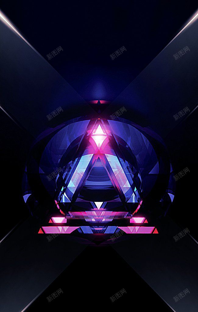 蓝色科技商务PS源文件H5HTML网H5jpg设计背景_新图网 https://ixintu.com H5 HTML网