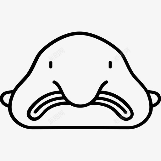 斑点鱼不成形矮胖图标svg_新图网 https://ixintu.com 不受爱 不快乐 不成形 恶心 悲伤 斑点鱼 海洋生物 深海生物 皱眉 矮胖