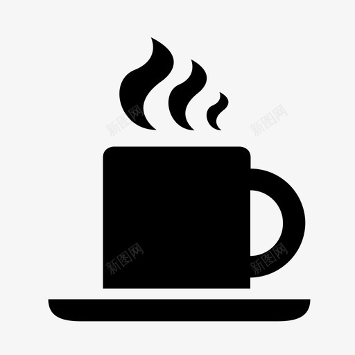 咖啡杯茶杯马克杯图标svg_新图网 https://ixintu.com 咖啡杯 晨乔 茶杯 马克杯