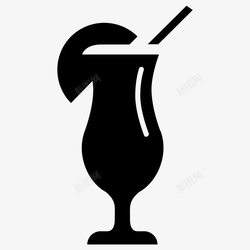 鸡尾酒混合混合饮料图标svg_新图网 https://ixintu.com 夏日时光 打孔 提神 搅拌 放松 派对 混合 混合饮料 睡帽 精神 鸡尾酒
