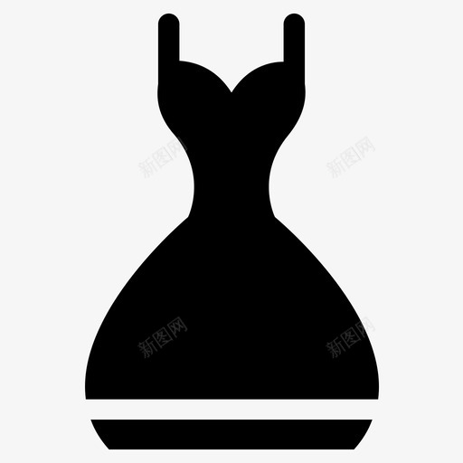 采购产品衣服衣服娃娃图标svg_新图网 https://ixintu.com 吊带 娃娃 意大利面皮带 意大利面皮带连衣裙 衣服 采购产品衣服 鸡尾酒会礼服