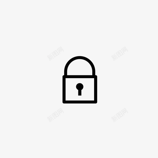 锁访问关闭图标svg_新图网 https://ixintu.com 30px大小的图标集合 入口 关闭 安全 挂锁 秘密 访问 钥匙 锁 限制