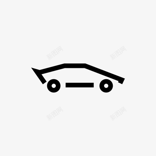 兰西亚赛车斯特拉托斯赛车图标svg_新图网 https://ixintu.com 兰西亚赛车 斯特拉托斯 赛车