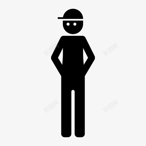 男孩站着快速后退图标svg_新图网 https://ixintu.com 人 女孩 帽子 快乐 快速后退 男孩 站着
