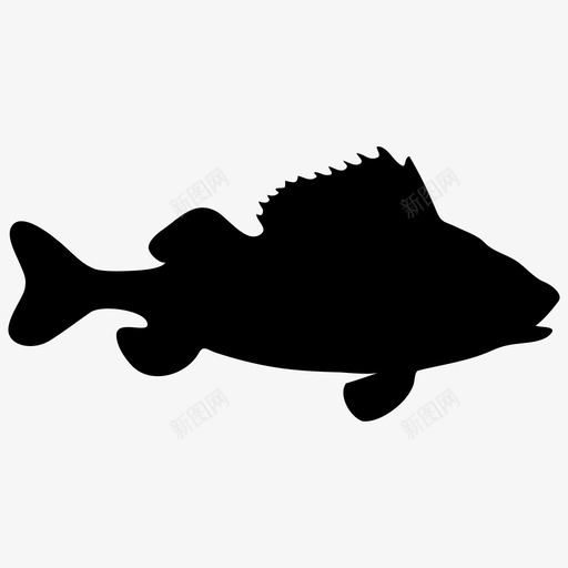 鱼动物冷图标svg_新图网 https://ixintu.com 冷 动物 寿司 油炸 海洋生物 玉米饼 盐水 鱼
